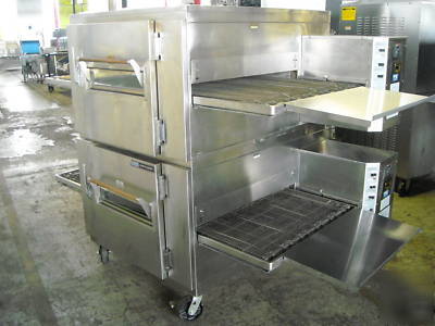 Lincoln 1000 double conveyor remanufactured pizza oven