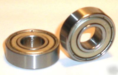 (100) R6-zz shielded ball bearings, 3/8 x 7/8
