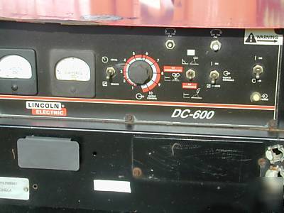 2005 lincoln dc-600 electric welding power source 