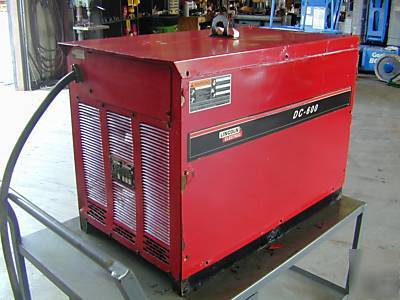 2005 lincoln dc-600 electric welding power source 
