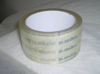 (3) super clear sealing carton packaging tape 1.89