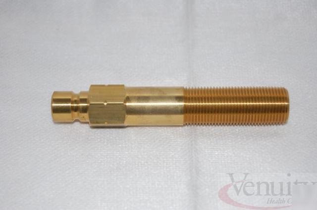 353 x 4 bsp brass extension plugs pack/4