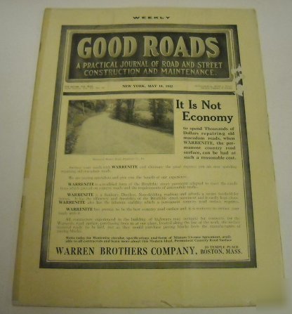Good roads 1912 construction magazine vo 3 no 20 may 18