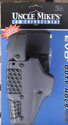 New uncle mikes evo-3 duty holster glock 17 22 31
