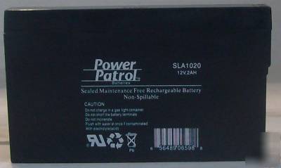 Power patrol SLA1020 sealed rechargeable battery 12V2AH