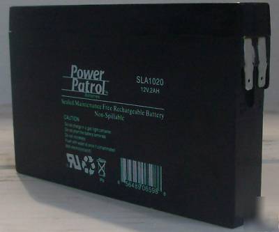 Power patrol SLA1020 sealed rechargeable battery 12V2AH