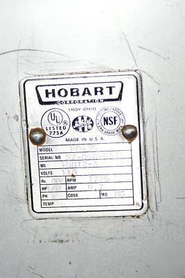 Hobart power drive unit pd-35 for 9