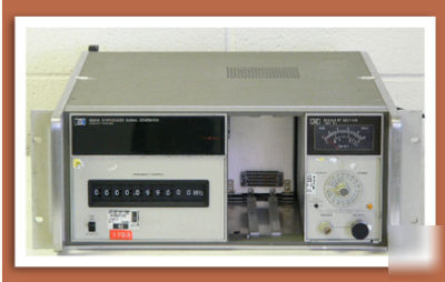 Hp agilent 8660A synthesized signal generator w/ 86603A