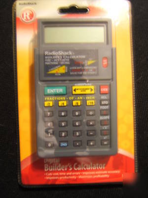 New digital builder's calculator brand in sealed pkg