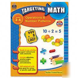 New targeting math, operations & number patterns, gr...