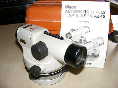 Nikon az-1 automatic level, surveyors level, japanese