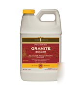 Stone specific polished granite sealer - 1/2 gallon 