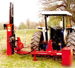 Worksaver hpd-20SWO 3-point post driver, post pounder