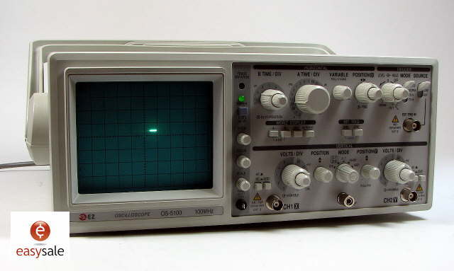 Ez digital co. os-5100 analog oscilloscope 2 channel