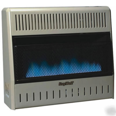 30KBTU kozy-world blue flame vent-free gas space heater