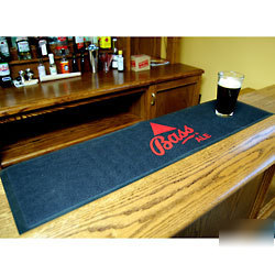 Bass ale rubber bar service spill mat - draft beer