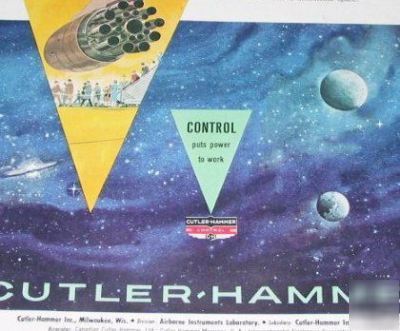 Cutler-hammer industrial motor controls-13 1940-50S ads