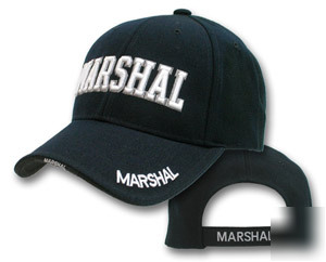 Deluxe marshal white embroidered hat