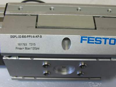 Festo pnuematic linear actuator dgpl-32-500-ppv-a-kf b