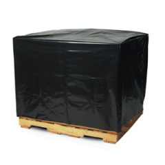 Shoplet select 3 mil black pallet covers 48 x 36 x 72