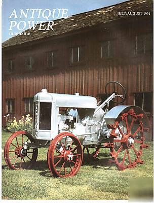 Silver king & plymouth tractor antique power 1991