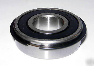 (10) 6203-2RS- ball bearings, w/ snap ring, 17X40 mm