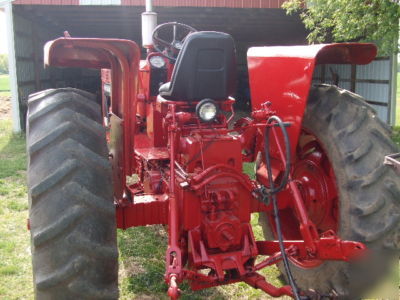 656 farmall tractor, diesel, 60 hp
