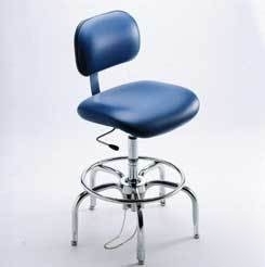 Bio fit cleanroom/esd chairs, 4P series, biofit 4P57-C1