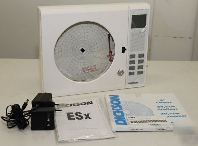 Dickson esx 8 inch universal chart recorder