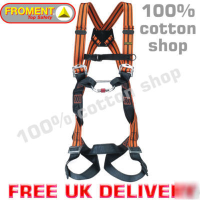 Froment safety fall arrest harness full body 2 attach