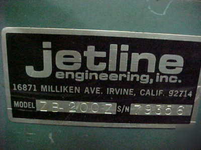 Jetline ZB200 welding positioner lincoln miller welder
