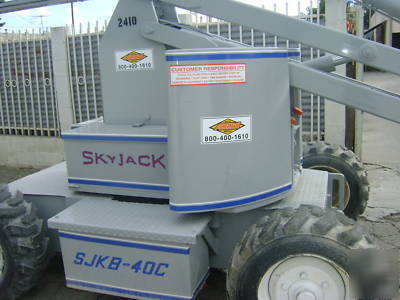Skyjack boom lift sjkb-40C 40FT scissor lift