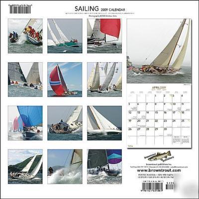New sailing - 2009 wall calendar - 