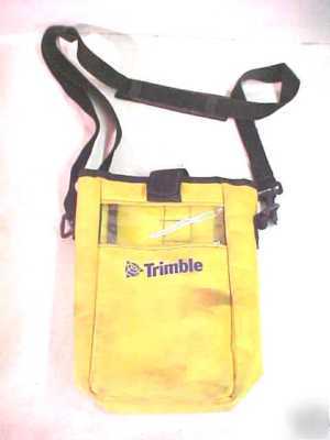 Trimble nylon foam-lined surveying tool case w/ strap