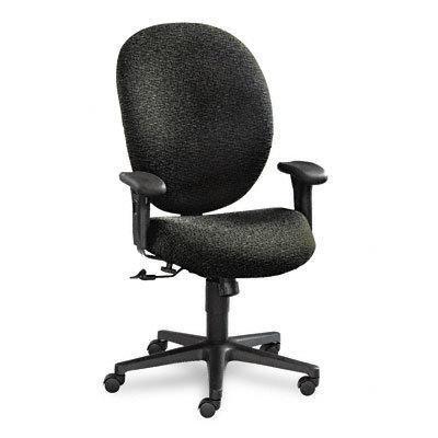 Unanimous high-back executive chair iron gray fabric