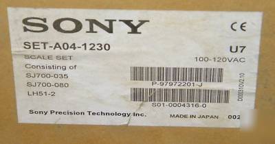 Sony millman milling machine digital readout kit