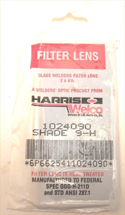 Thermacote welders filter lenses various sizes shades 