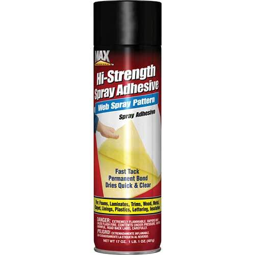 1 max pro heavy duty web spray adhesive 5023 17 oz
