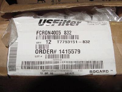 12 - rogard us filter graded density media cartridge