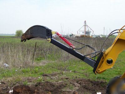 Bobcat skid steer loader backhoe skidsteer attachment