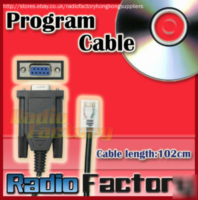 Com port programming cable for icom F500 F110 F210 P09M