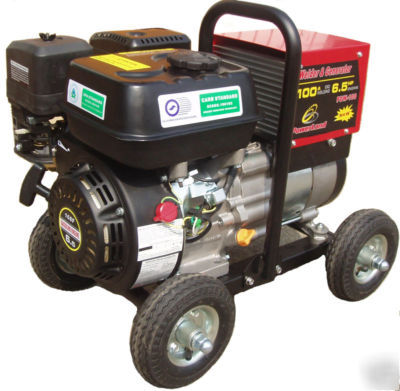 100 amp portable welder & generator**gas engine**stick