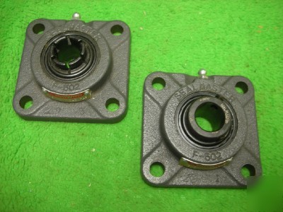 2 sealmaster sf-12C sf-12TC 4-bolt flange bearing 3/4