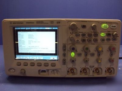 Agilent DSO6104A oscilloscope: 1 ghz, 4 channels, 8MPTS