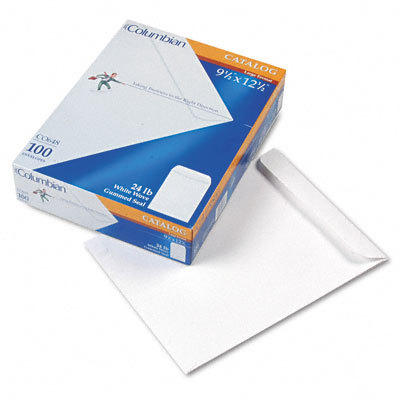 All-purpose catalog envelope, side seam white, 100/box