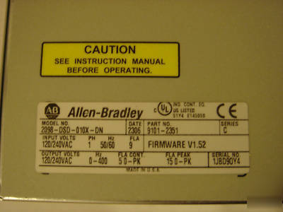 Allen-bradley ULTRA3000I, integrated motion controller