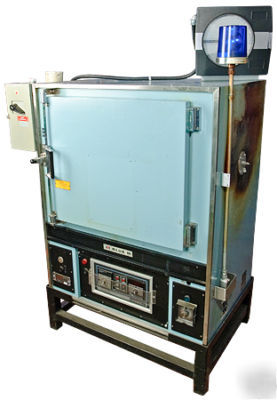 Blue m dc-1226-c mechanical convection oven w/chart rec