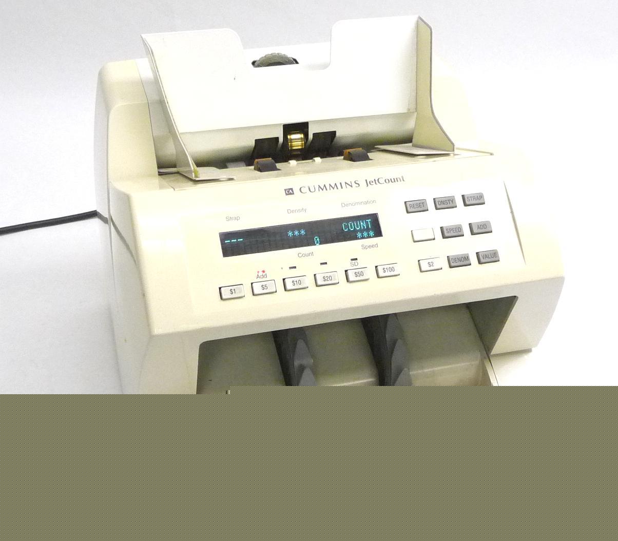 Cummins jetcount 4020 currency money counter 402-9900-0