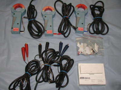 Esterline angus 3 channel ac power recorder #S22906-1