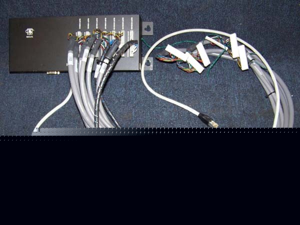 Galil dc i/o controller box ioc-7007 w/7 modules+cables